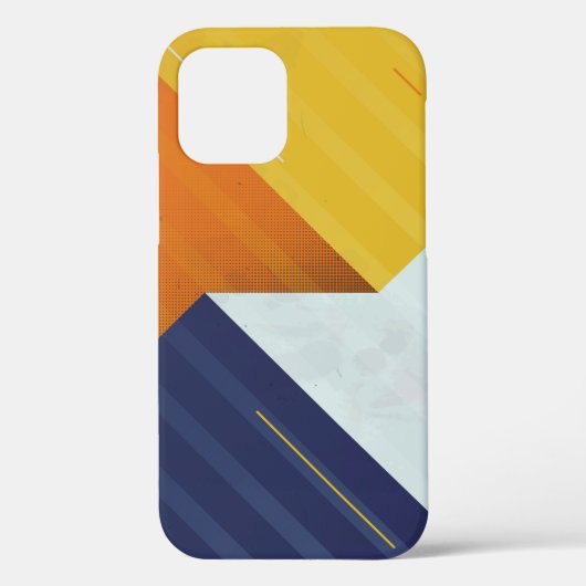 Abstract Background. Grunge texture. Triangle geo Case-Mate iPhoneケース (裏面)