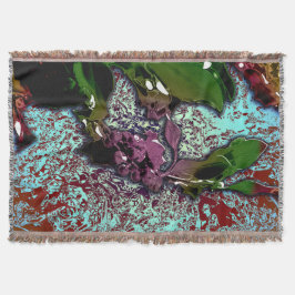 Abstract Background_Holly Branch スローブランケット
