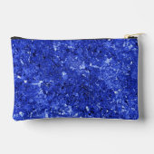 Abstract Background in Cobalt Blue アクセサリーポーチ (裏面)