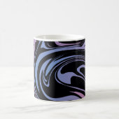 Abstract background. Liquid marble. Background flu コーヒーマグカップ (中央)