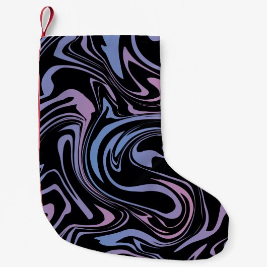 Abstract background. Liquid marble. Background flu スモールクリスマスストッキング (正面)