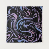 Abstract background. Liquid marble. Background flu タペストリー (正面)