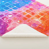 abstract background.multicolored mosaic シェルパブランケット (3/4)