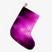 Abstract background. pink geometrical background w スモールクリスマスストッキング (正面 (吊り時))