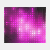 Abstract background. pink geometrical background w フリースブランケット (正面(横))