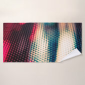 abstract background with bokeh defocused lights an バスタオル (バスタオル)