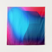 Abstract background with colorful gradient. Vibran タペストリー (正面(横))