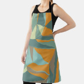 Abstract background with colorful trianglesabstrac エプロン (インサイチュ)