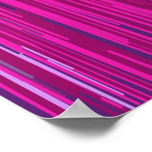 Abstract background with thin purple vertical line ポスター (角)