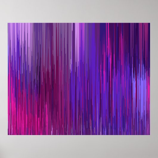 Abstract background with thin purple vertical line ポスター (正面)