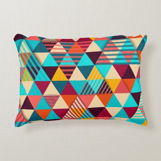 Abstract background with triangle shapes. Modern g アクセントクッション (正面)