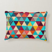 Abstract background with triangle shapes. Modern g アクセントクッション (裏面)