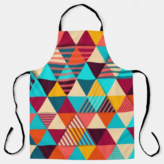 Abstract background with triangle shapes. Modern g エプロン (正面)