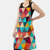 Abstract background with triangle shapes. Modern g エプロン (インサイチュ)