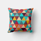 Abstract background with triangle shapes. Modern g クッション (裏面)