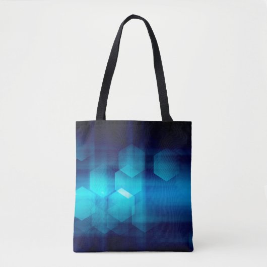 abstract backgrounds, Abstract matrix like backgro トートバッグ (正面)