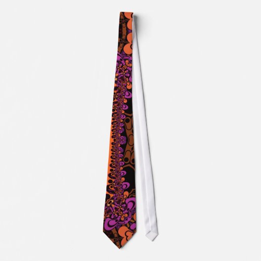 Abstract Batik Mens Fashion Necktie ネクタイ (正面)