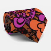 Abstract Batik Mens Fashion Necktie ネクタイ (ロール)