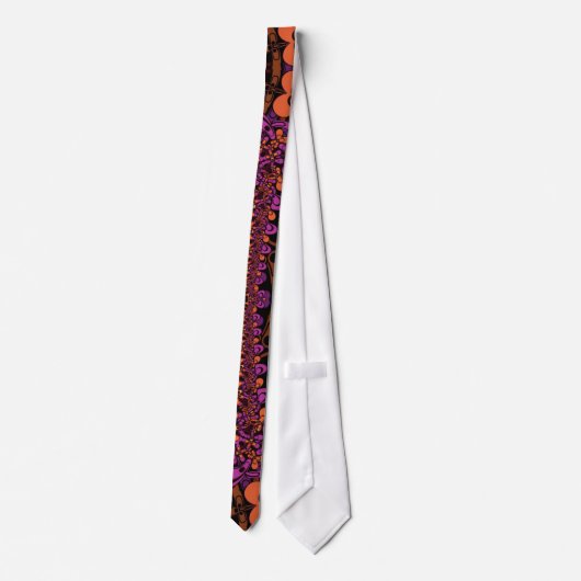 Abstract Batik Mens Fashion Necktie ネクタイ (裏面)