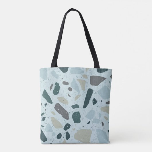 Abstract Beach Tote Bag トートバッグ (裏面)