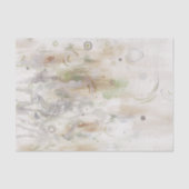 Abstract Beige Gray Decoupage Tissue Paper 薄葉紙 (正面)