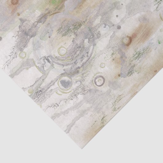 Abstract Beige Gray Decoupage Tissue Paper 薄葉紙 (詳細)