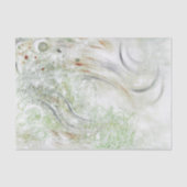 Abstract Beige Gray White Decoupage Tissue Paper 薄葉紙 (正面)