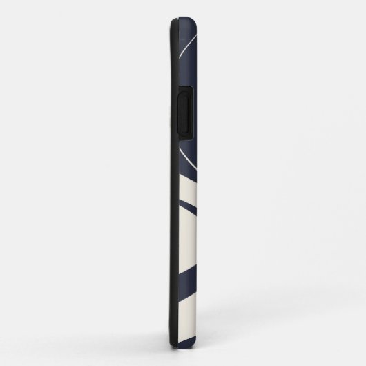 Abstract Bird Minimalist Navy Phone Case Case-Mate iPhoneケース (裏面/右)