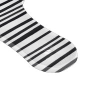 Abstract Black And White Stripes And Lines Pattern カッティングボード (角)