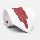 Abstract Black White Gray And Red Doodle Art Tie ネクタイ (ロール)