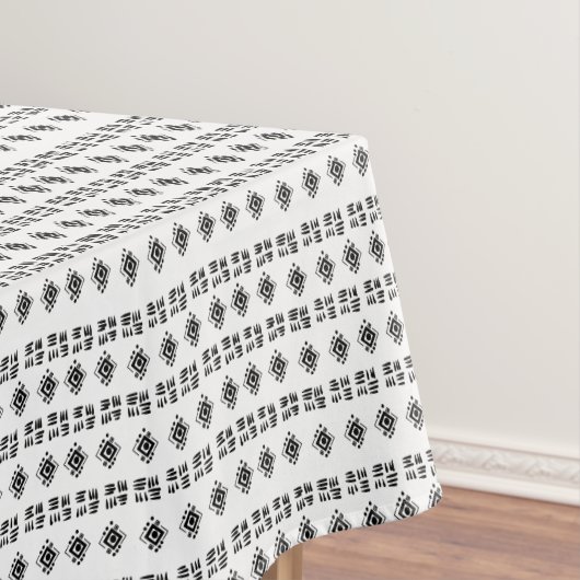 Abstract Black White Marks テーブルクロス (インサイチュ)