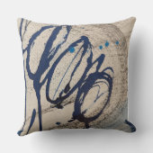 Abstract Blue and Gray 000  クッション (裏面)