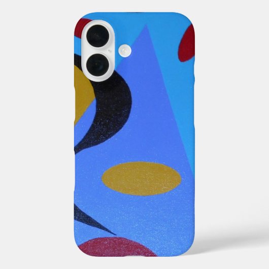 Abstract Blue Cosmic Style Phone Case Case-Mate iPhoneケース (裏面)