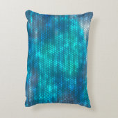 Abstract blue creative background アクセントクッション (裏面(縦))
