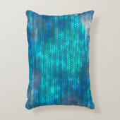 Abstract blue creative background アクセントクッション (正面(垂直))