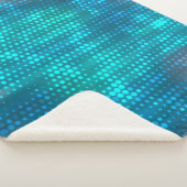 Abstract blue creative background シェルパブランケット (3/4)