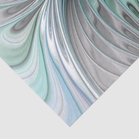 Abstract Blue Green Butterfly Fantasy Fractal Art 薄葉紙 (詳細)