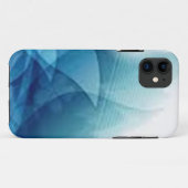Abstract blue_iphone Case-Mate iPhoneケース (裏面(横))