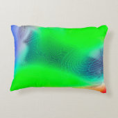 abstract blur background. multicolor effect patter アクセントクッション (裏面)