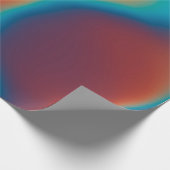 Abstract blur background with colorful blue-light ラッピングペーパー (角)