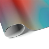 Abstract blur background with colorful blue-light ラッピングペーパー (ロールコーナー)