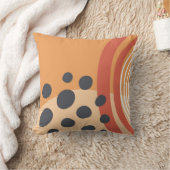 Abstract bohemian artistic shapes クッション (ブランケット)