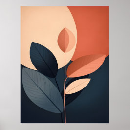 Abstract Boho and Modern Clip Art Printable  ポスター