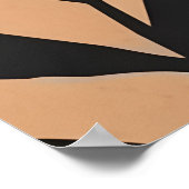 Abstract Boho and Modern Clip Art Printable  ポスター (角)