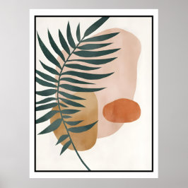 Abstract Boho and Modern Clip Art Printable 2026 ポスター