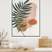 Abstract Boho and Modern Clip Art Printable 2026 ポスター (キッチン)