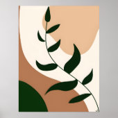 Abstract Boho and Modern Clip Art Printable 2026 ポスター (正面)