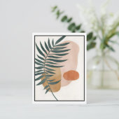 Abstract Boho and Modern Clip Art Printable 2026 ポストカード (スタンド正面)