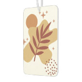Abstract Boho Botanical Fern – Minimalist  カーエアーフレッシュナー (左)