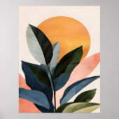 Abstract Boho Modern Clip Art Printable Bundle -  ポスター (正面)